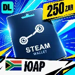 Steam Wallet ЮАР 250 ZAR 💳 цифровой код — автовыдача 24/7