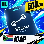 Steam Wallet ЮАР 500 ZAR 💳 цифровой код — автовыдача 24/7