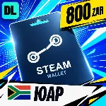 Steam Wallet ЮАР 800 ZAR 💳 цифровой код — автовыдача 24/7