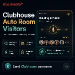 Clubhouse User Watch - авто посетители комнат