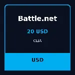 Battle.net Balance 20 USD США — подарочный код