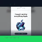 Apple Gift Card EUR 100 — Apple Германия Цифровой код