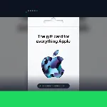 Apple Gift Card EUR 80 — Apple Германия Цифровой код