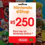 Подарочная карта Nintendo eShop Бразилия 250 BRL ключ |🔑 Автоматическая доставка 24/7