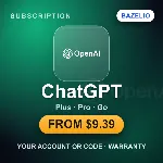 ChatGPT Plus / Pro / Go — подписка на ваш аккаунт · 1 месяц · оплата РФ