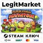 Paper Animal Adventure | Steam Ключ | ВЕСЬ МИР