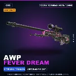 StatTrak AWP | Fever Dream | После полевых испытаний · Скин Counter-Strike 2