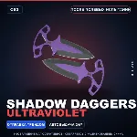 Тычковые ножи | Ultraviolet | После полевых испытаний · Скин Counter-Strike 2