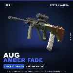 AUG | Amber Fade | Прямо с завода · Скин Counter-Strike 2