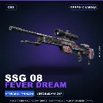 SSG 08 | Fever Dream | Прямо с завода · Скин Counter-Strike 2