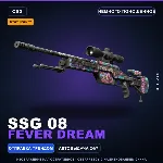 StatTrak SSG 08 | Fever Dream | Немного поношенное · Скин Counter-Strike 2