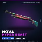 Nova | Hyper Beast | После полевых испытаний · Скин Counter-Strike 2