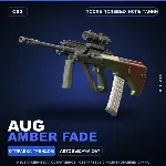 AUG | Amber Fade | После полевых испытаний · Скин Counter-Strike 2