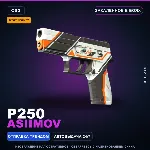 StatTrak P250 | Asiimov | Закаленное в боях · Скин Counter-Strike 2