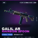 Автомат «Галиль» | Rainbow Spoon | После полевых испытаний · Скин Counter-Strike 2
