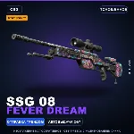 StatTrak SSG 08 | Fever Dream | Поношенное · Скин Counter-Strike 2