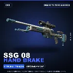 SSG 08 | Hand Brake | Немного поношенное · Скин Counter-Strike 2