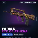 FAMAS | Eye of Athena | После полевых испытаний · Скин Counter-Strike 2