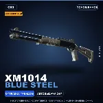 Сувенирный XM1014 | Blue Steel | Поношенное · Скин Counter-Strike 2