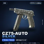 CZ75-Auto | Silver | Прямо с завода · Скин Counter-Strike 2