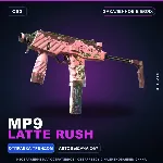 MP9 | Latte Rush | Закаленное в боях · Скин Counter-Strike 2
