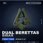 Dual Berettas | Briar | Немного поношенное · Скин Counter-Strike 2