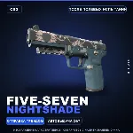 Five-SeveN | Nightshade | После полевых испытаний · Скин Counter-Strike 2