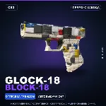 Glock-18 | Block-18 | Прямо с завода · Скин Counter-Strike 2