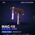 MAC-10 | Saibā Oni | Немного поношенное · Скин Counter-Strike 2