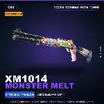 Сувенирный XM1014 | Monster Melt | После полевых испытаний · Скин Counter-Strike 2