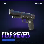 Five-SeveN | Heat Treated | Поношенное · Скин Counter-Strike 2