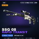 StatTrak™ SSG 08 | Rapid Transit | После полевых испытаний · Скин Counter-Strike 2