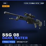StatTrak™ SSG 08 | Dark Water | После полевых испытаний · Скин Counter-Strike 2