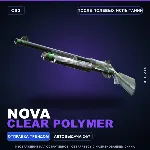 Nova | Clear Polymer | После полевых испытаний · Скин Counter-Strike 2
