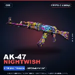 AK-47 | Nightwish | Прямо с завода · Скин Counter-Strike 2