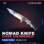 ★ Nomad Knife | Case Hardened | Закалённое в боях · Скин Counter-Strike 2