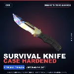 ★ Survival Knife | Case Hardened | Немного поношенное · Скин Counter-Strike 2