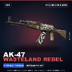 AK-47 | Wasteland Rebel | Закалённое в боях · Скин Counter-Strike 2