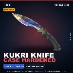 ★ StatTrak™ Kukri Knife | Case Hardened | Поношенное · Скин Counter-Strike 2