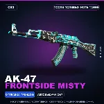 AK-47 | Frontside Misty | После полевых испытаний · Скин Counter-Strike 2