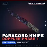 ★ Paracord Knife | Doppler Phase 1 | Немного поношенное · Скин Counter-Strike 2