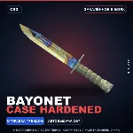 ★ Bayonet | Case Hardened | Закалённое в боях · Скин Counter-Strike 2