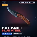 ★ StatTrak™ Gut Knife | Blue Steel | После полевых испытаний · Скин Counter-Strike 2