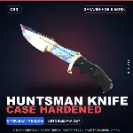 ★ Huntsman Knife | Case Hardened | Закалённое в боях · Скин Counter-Strike 2