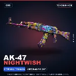AK-47 | Nightwish | Поношенное · Скин Counter-Strike 2