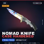 ★ StatTrak™ Nomad Knife | Case Hardened | Поношенное · Скин Counter-Strike 2