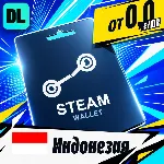 Steam Wallet Индонезия 💳 карта оплаты — автовыдача 24/7