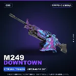 M249 | Downtown | Прямо с завода · Скин Counter-Strike 2
