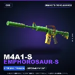 M4A1-S | Emphorosaur-S | Немного поношенное · Скин Counter-Strike 2