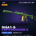 StatTrak™ M4A1-S | Emphorosaur-S | После полевых испытаний · Скин Counter-Strike 2